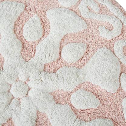 Madison Park Medallion Cotton Tufted Bath Rug