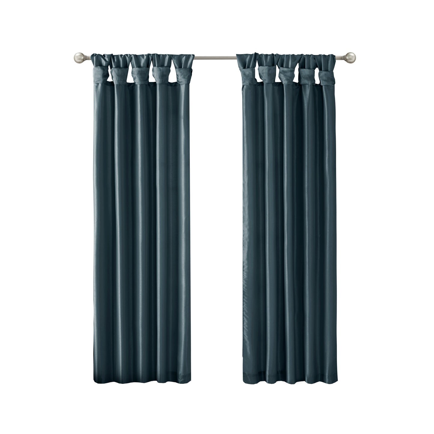 Madison Park Twist Tab Lined Window Curtain Panel