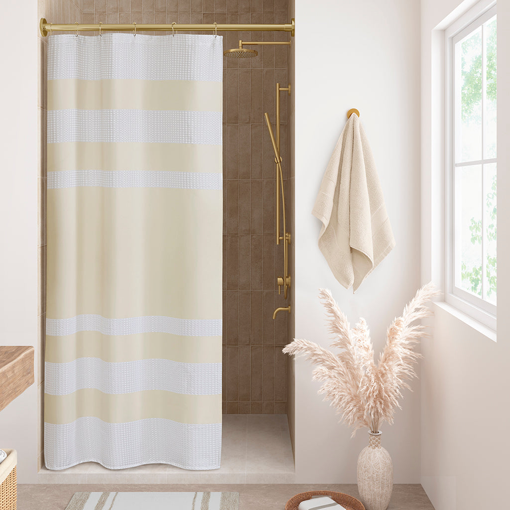 Madison Park Shower Curtain with 3M Treatment