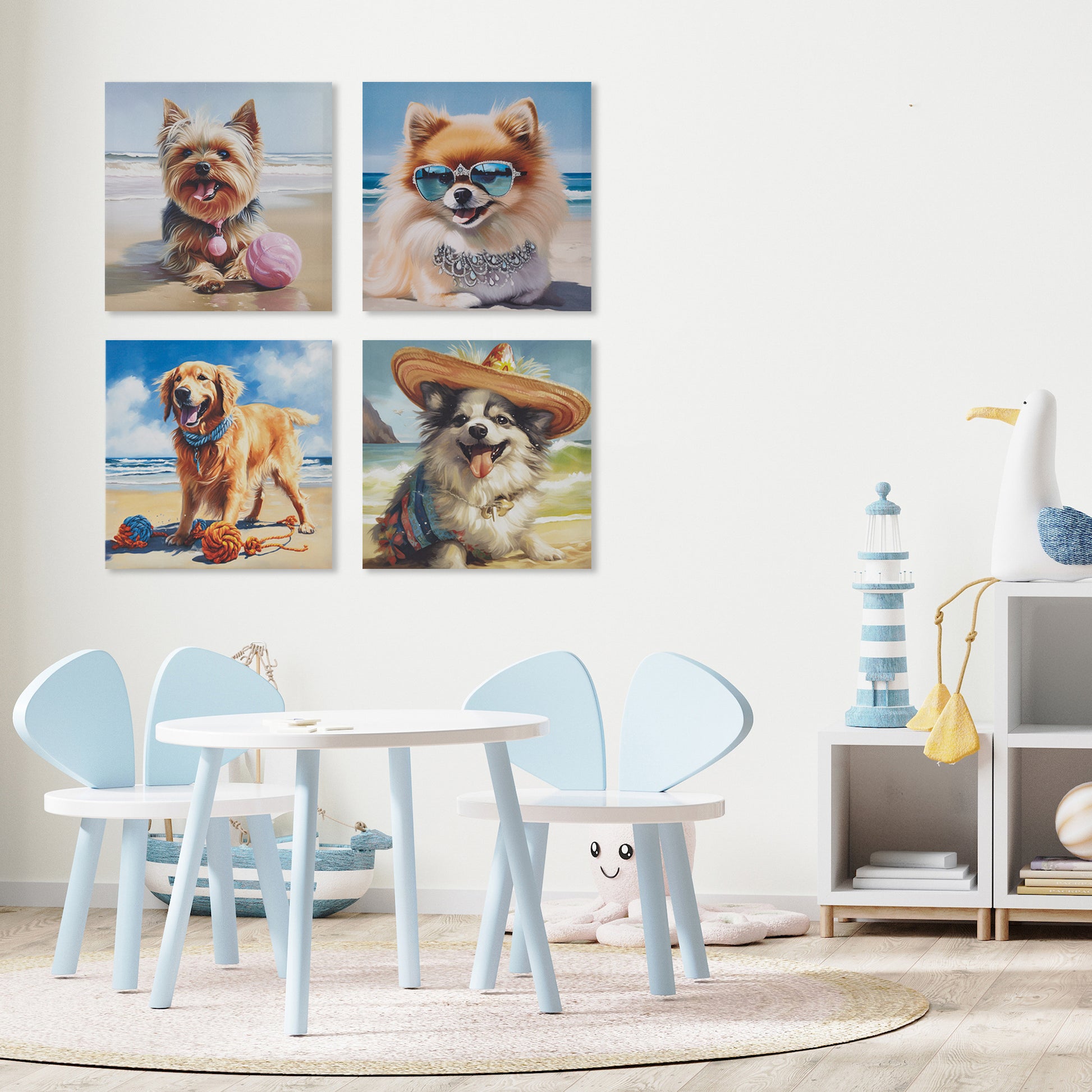 Madison Park Pomeranian Canvas Wall Art