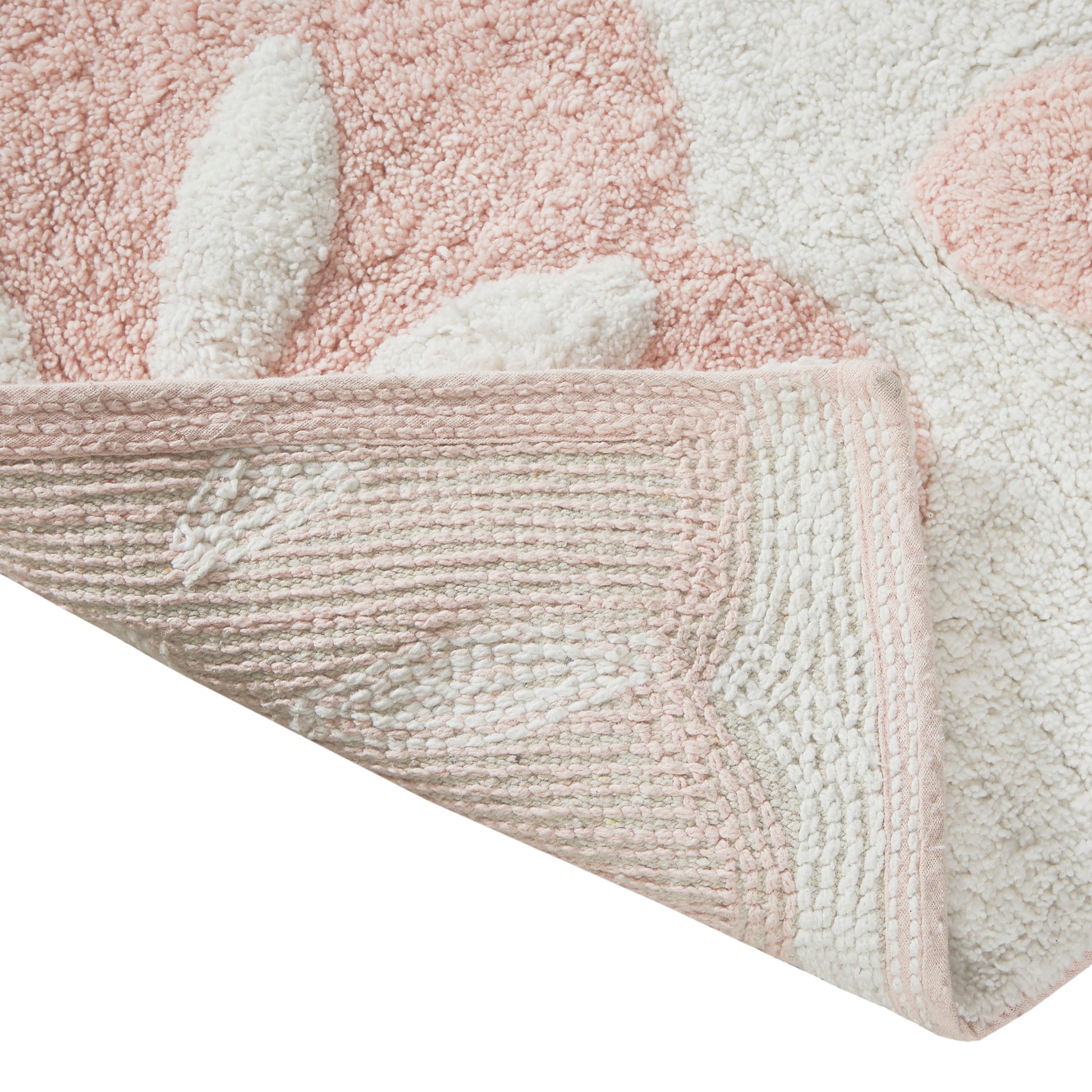 Madison Park Medallion Cotton Tufted Bath Rug