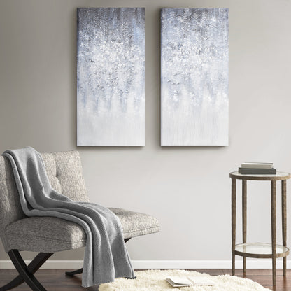 Madison Park Heavily Embellished 2-piece Canvas Wall Art Set