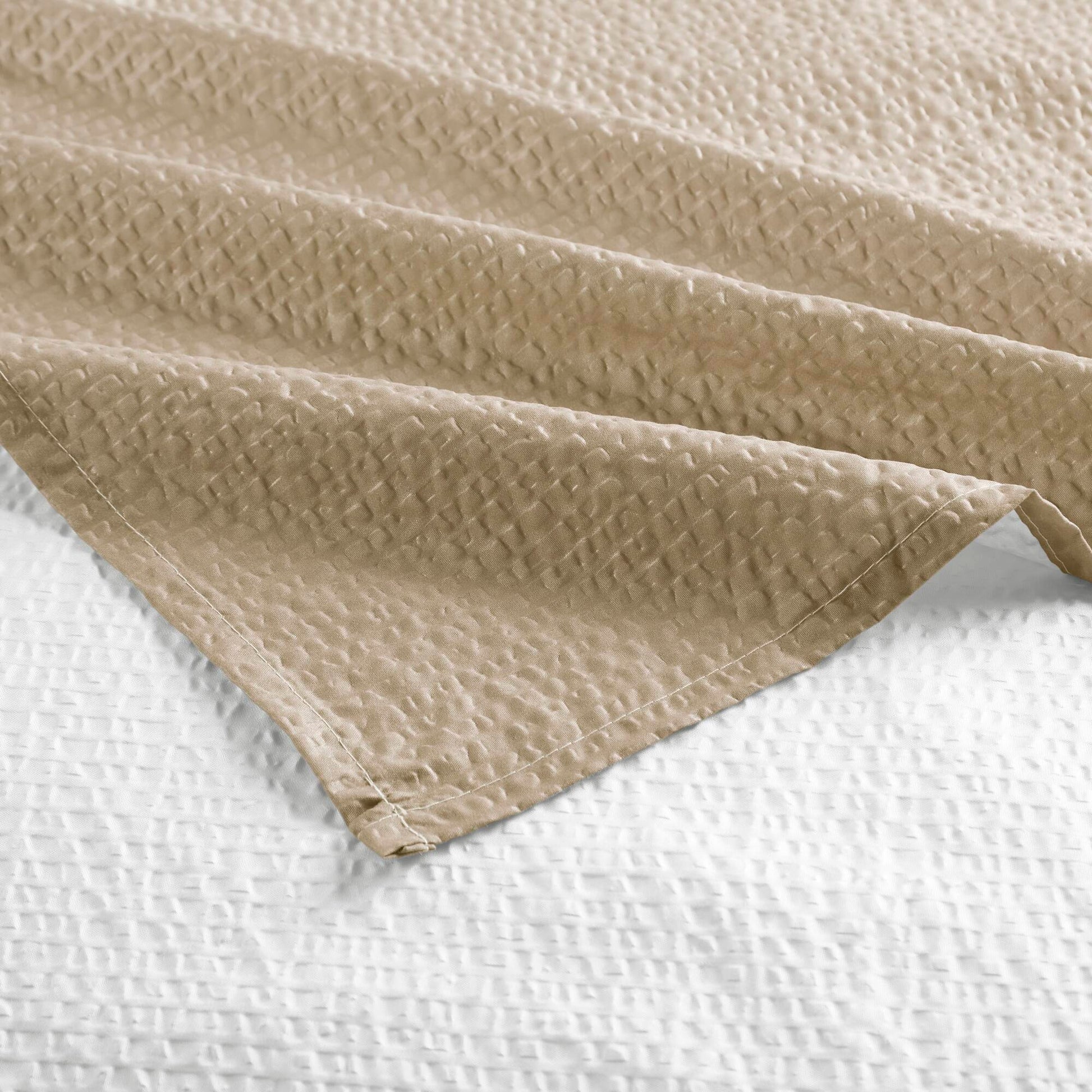 Madison Park Ombre Printed Seersucker Shower Curtain