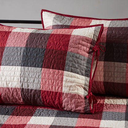 Madison Park 6 Piece Reversible Plaid Daybed Cover Set