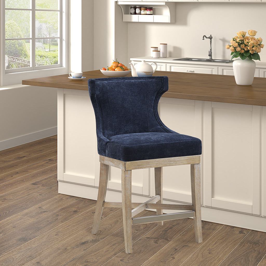 Madison Park Counter Stool with Swivel Seat