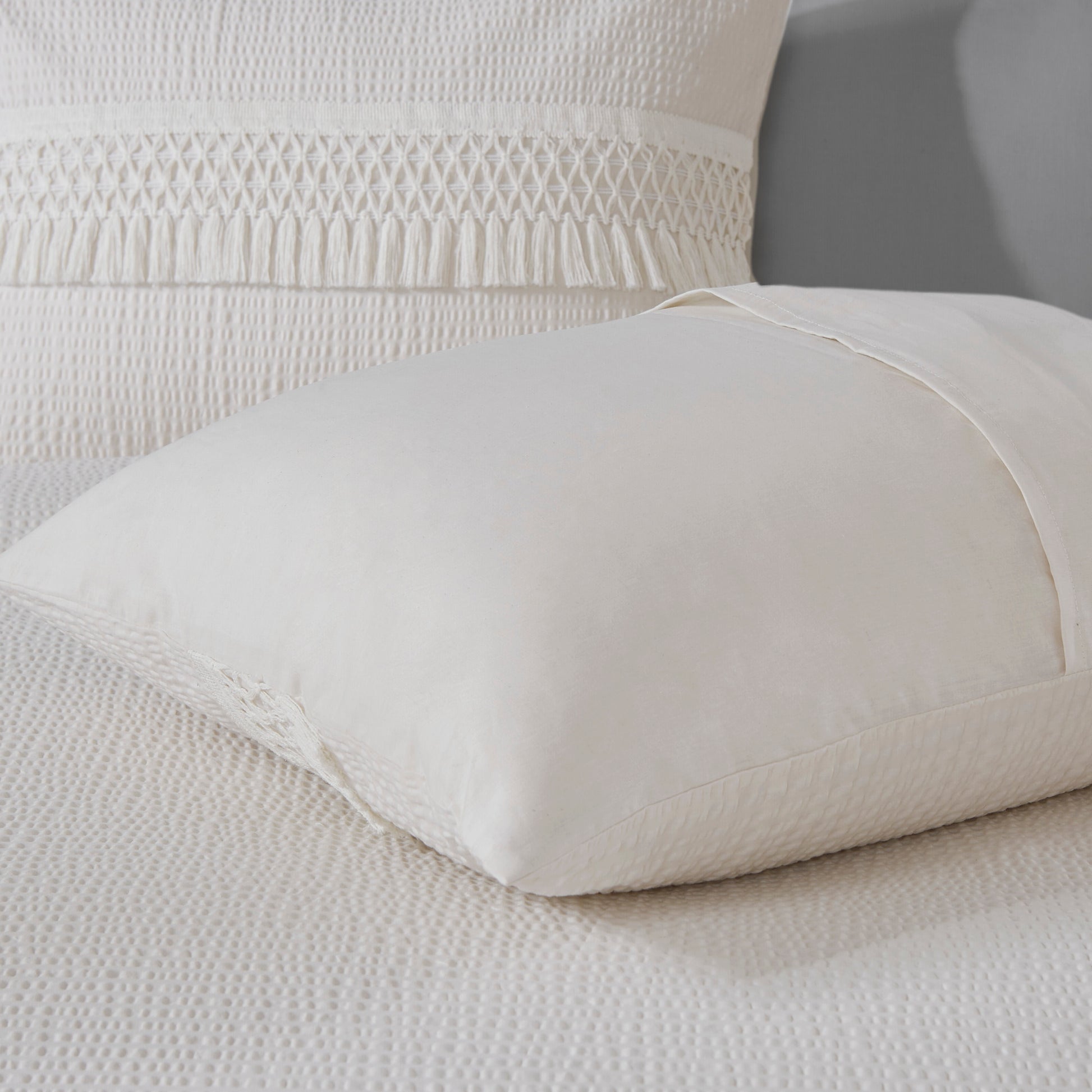 Madison Park 3 Piece Cotton Seersucker Comforter Set