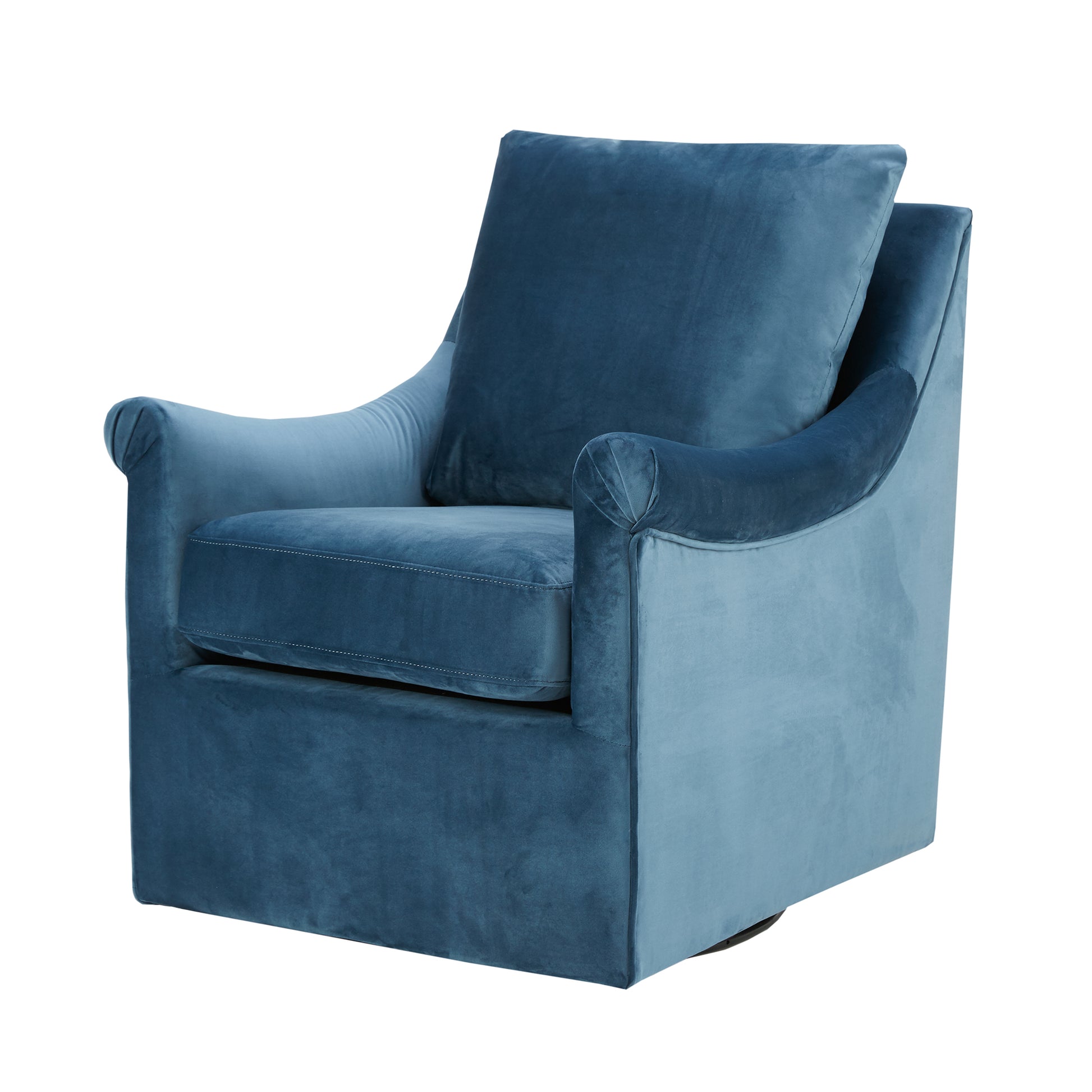 Madison Park Upholstered Swivel Accent Chair
