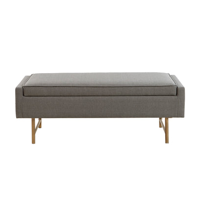 Madison Park Soft Close Storage Accent Bench