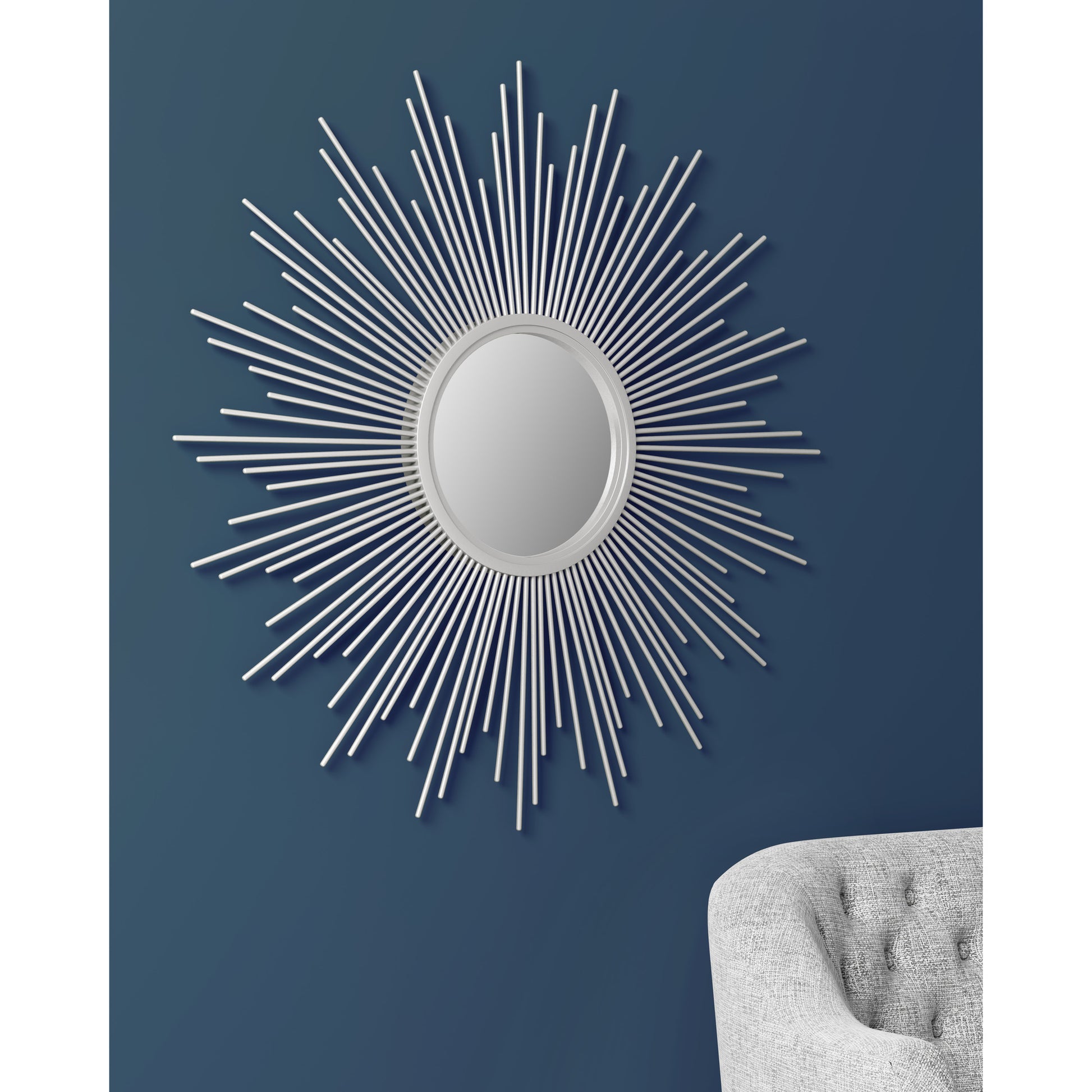 Madison Park Sunburst Wall Decor Mirror 29.5"D