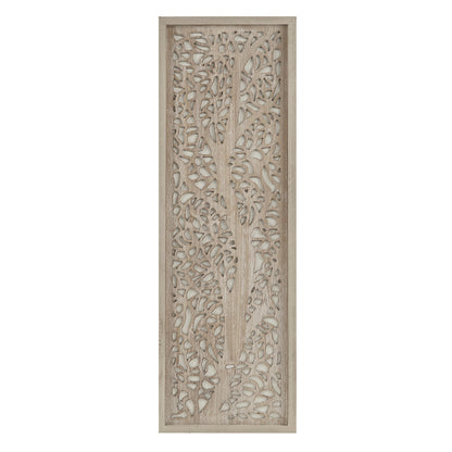 Madison Park Laser Cut Tree Framed Panel Wall Decor