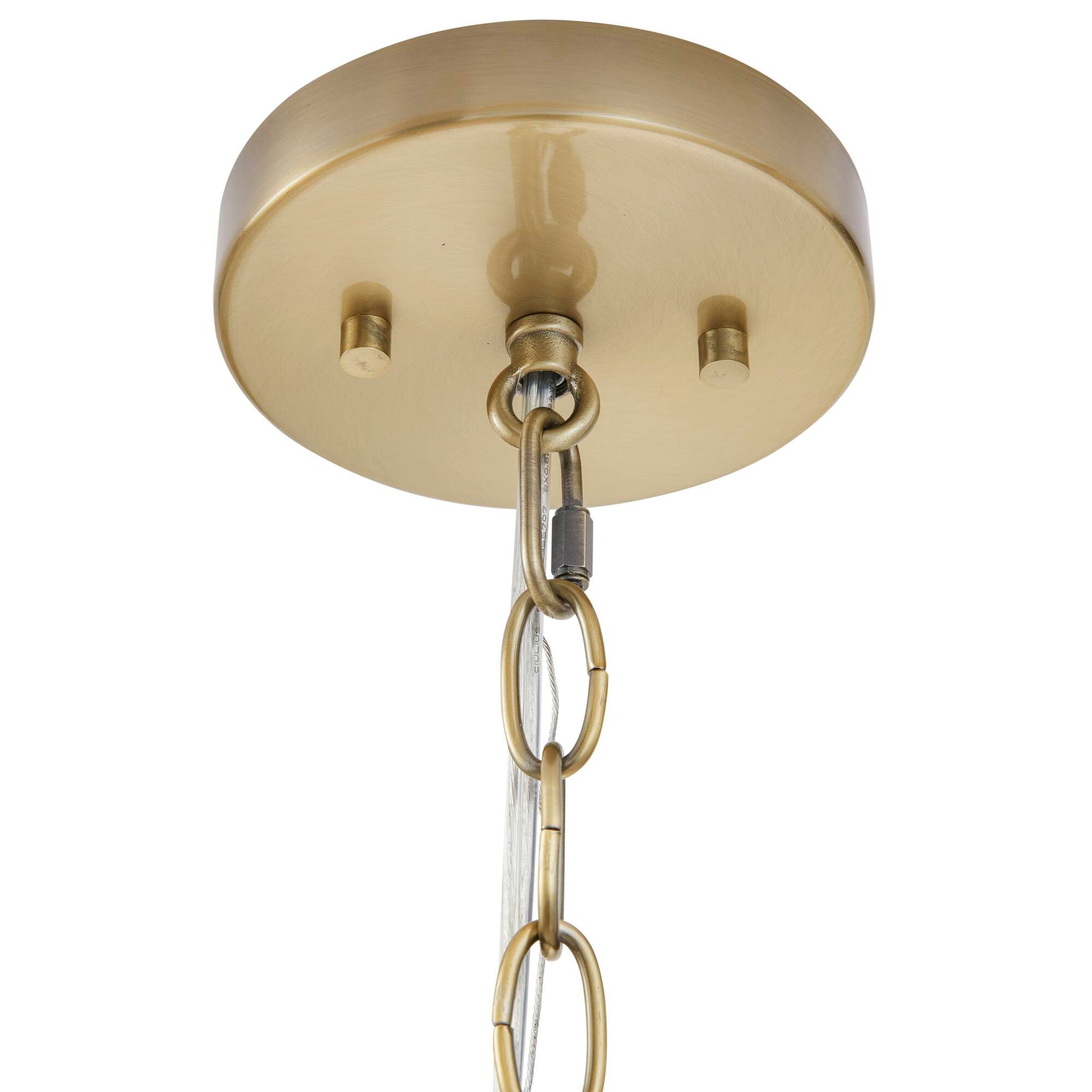 Hampton Hill 6-light Chandelier with Fabric Drum Shades