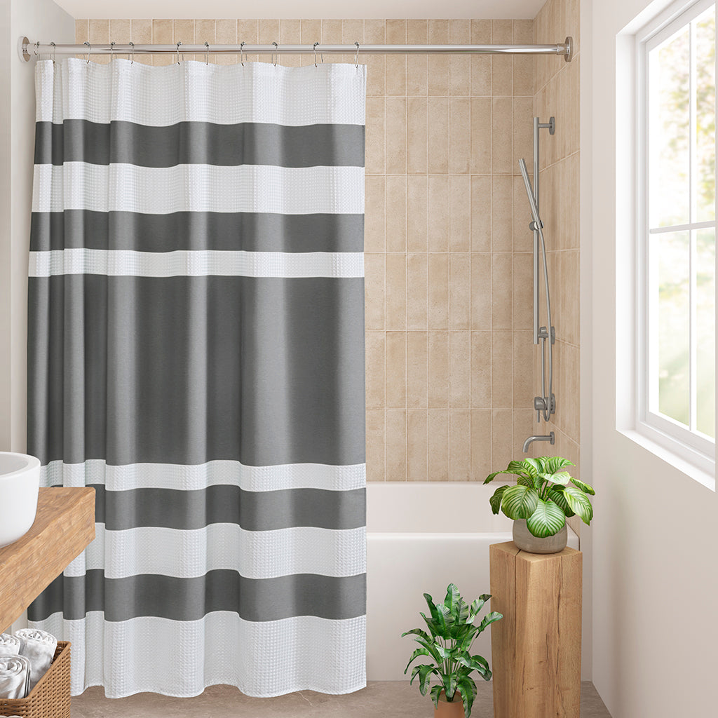 Madison Park Shower Curtain with 3M Treatment