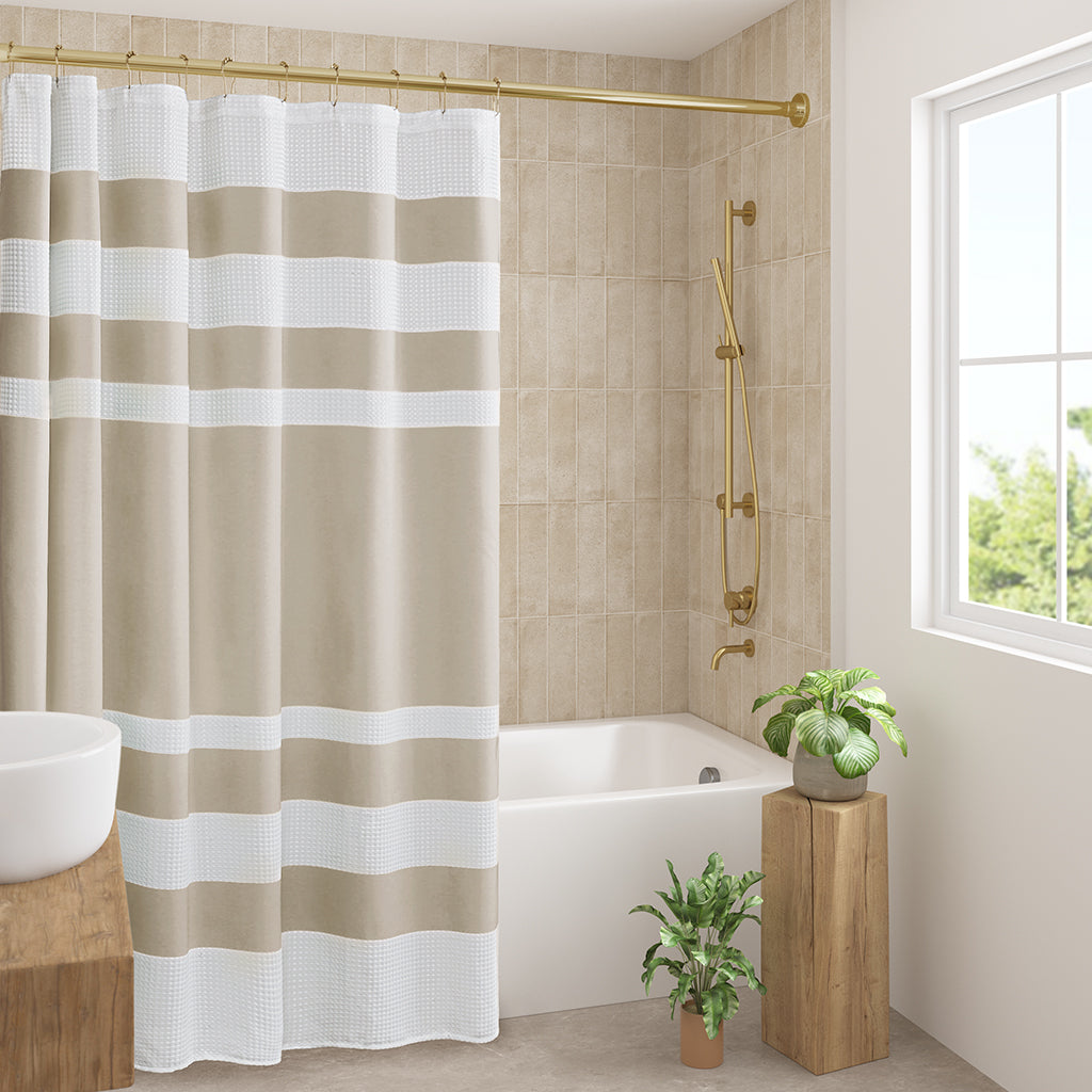 Madison Park Shower Curtain with 3M Treatment