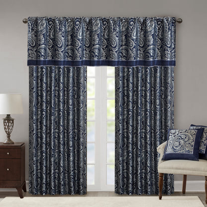 Madison Park Jacquard Window Valance