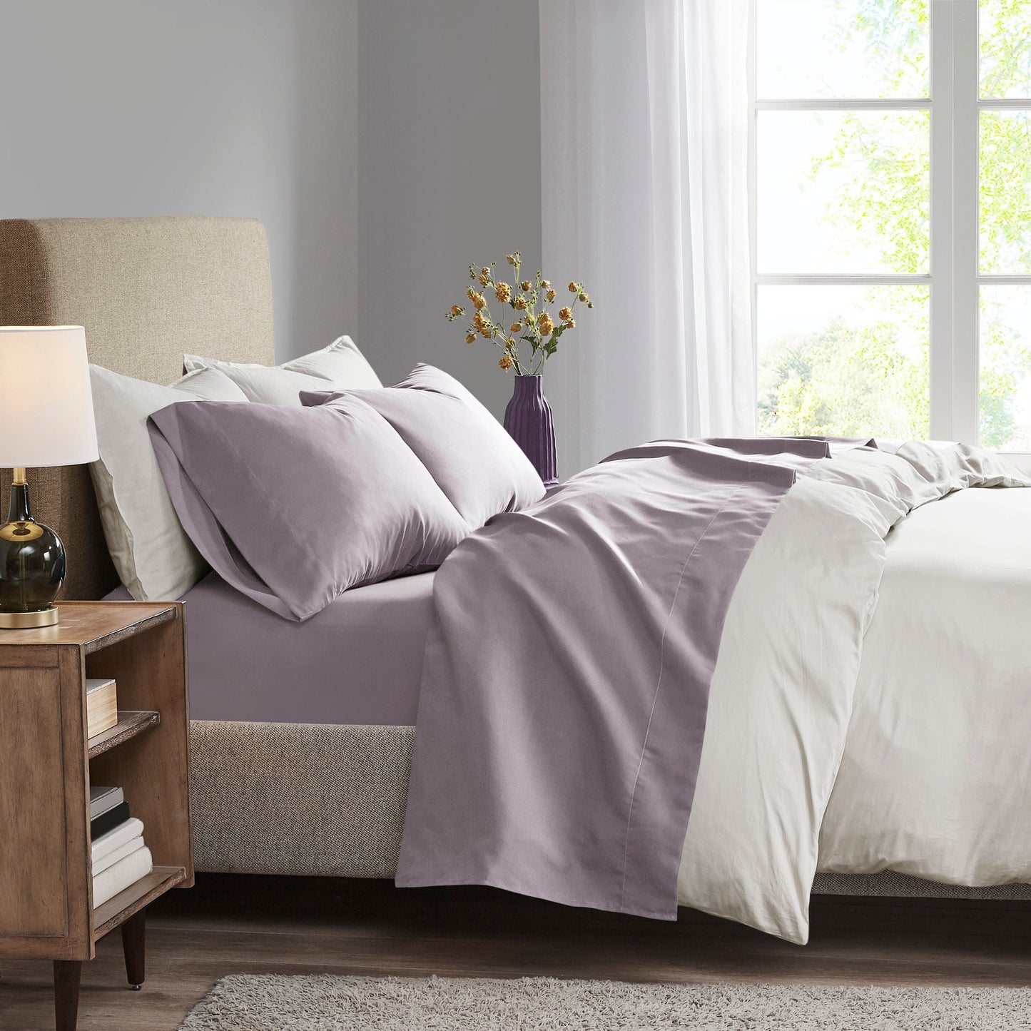 🎁 3M Microcell Luxurious Brushed Microfiber Deep Pocket Sheet Set (100% off)