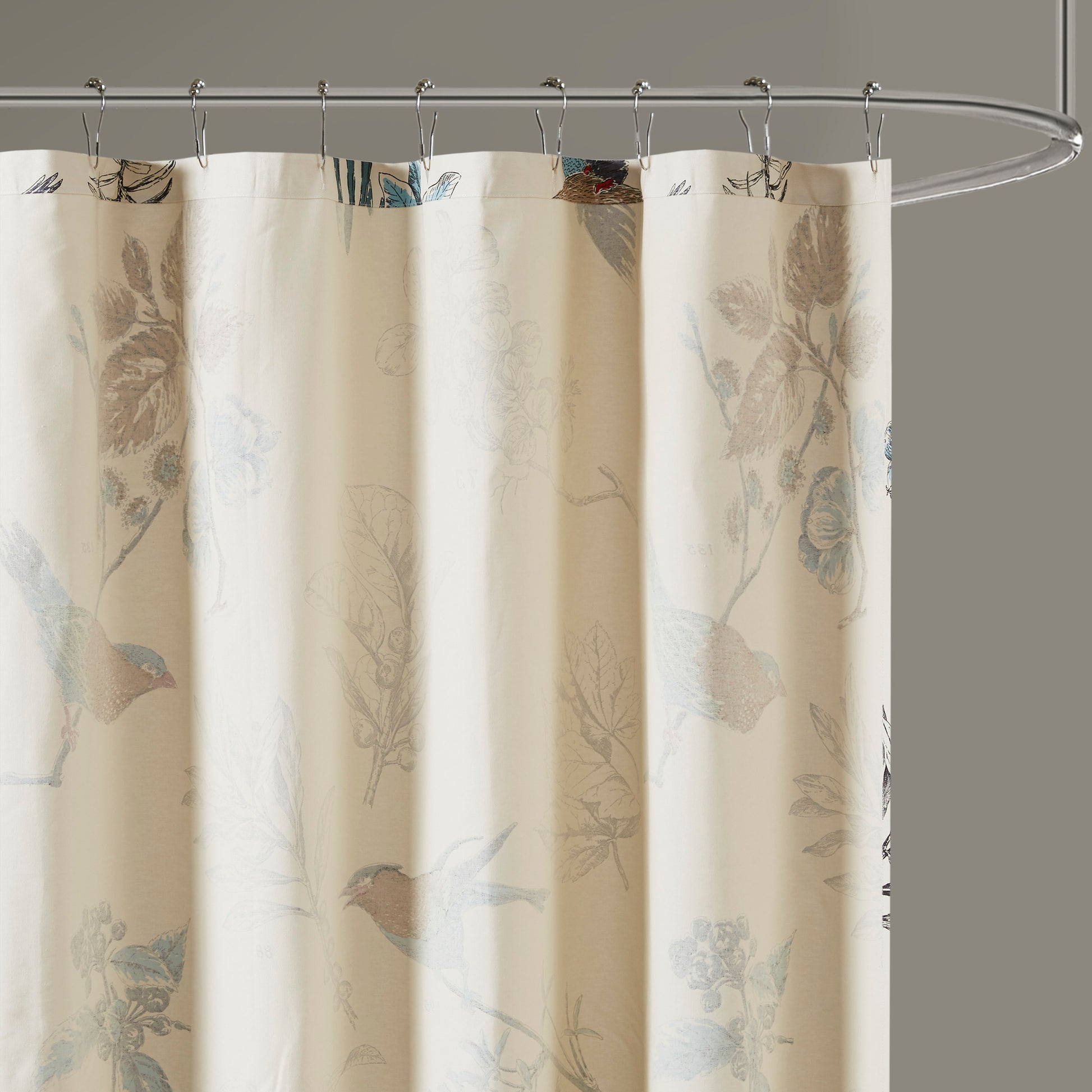 Madison Park Printed Cotton Shower Curtain