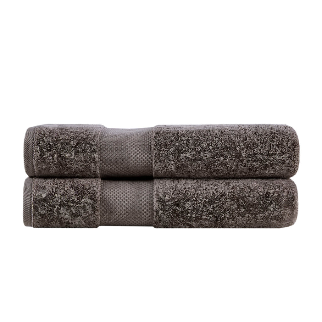 Madison Park Signature 100% Cotton Bath Sheet 2 Piece Set