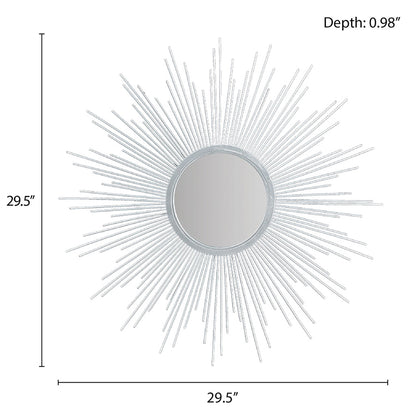 Madison Park Sunburst Wall Decor Mirror 29.5"D