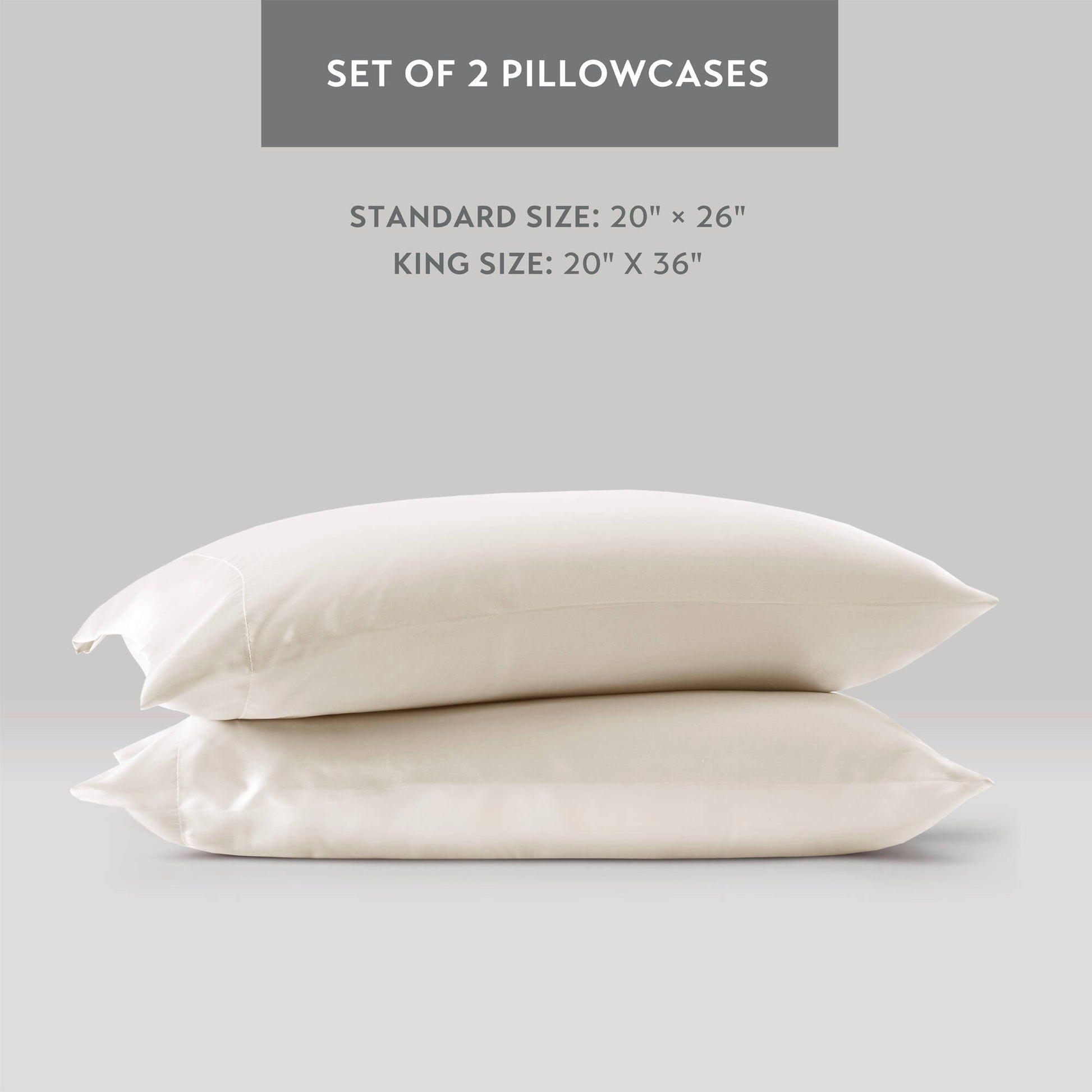 Madison Park Essentials Luxury 2 PC Pillowcases