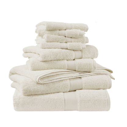 Madison Park Signature 800GSM Ultra-Soft 100% Cotton Absorbent Towel Set