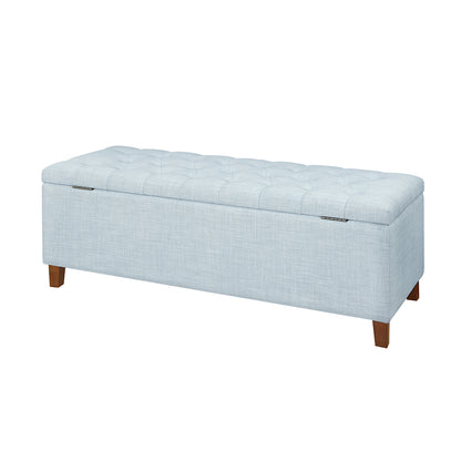 Madison Park Tufted Top Upholstered Storage Bench