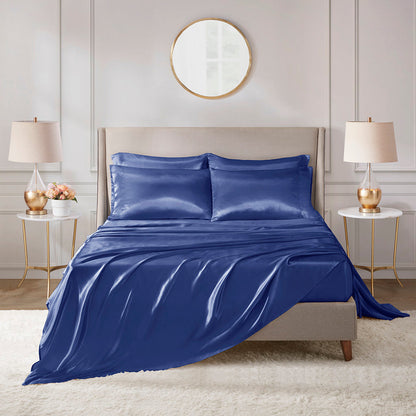 🎁 Satin Luxury 6 PC Sheet Set (100% off)