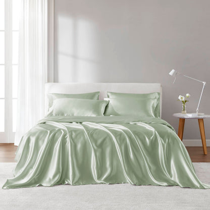 🎁 Satin Luxury Sheet Set (100% off)