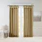 Madison Park Twist Tab Lined Window Curtain Panel