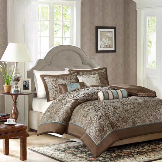 Madison Park 6 Piece Duvet Cover Set