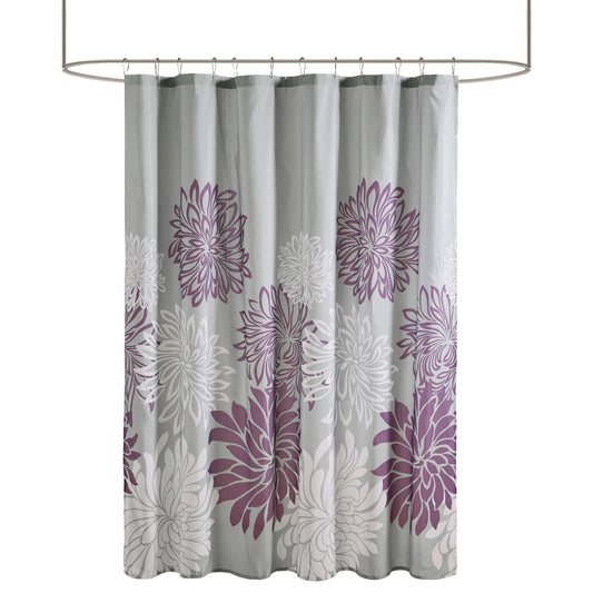 Madison Park Essentials Printed Floral Shower Curtain