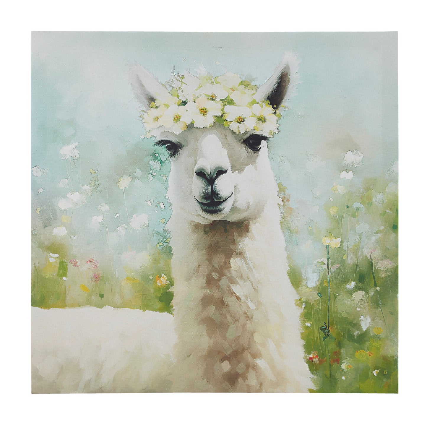 Madison Park Llama Canvas Wall Art