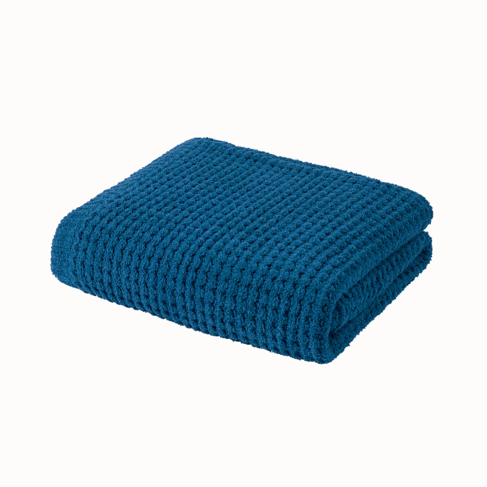 Madison Park Waffle Knit Chenille Throw