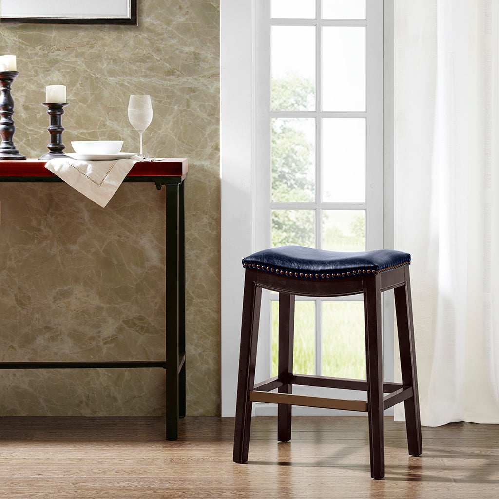 Madison Park Saddle Counter Stool