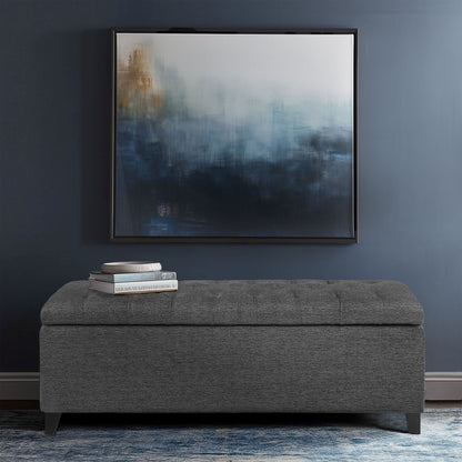 Madison Park Tufted Top Soft Close Storage Bench