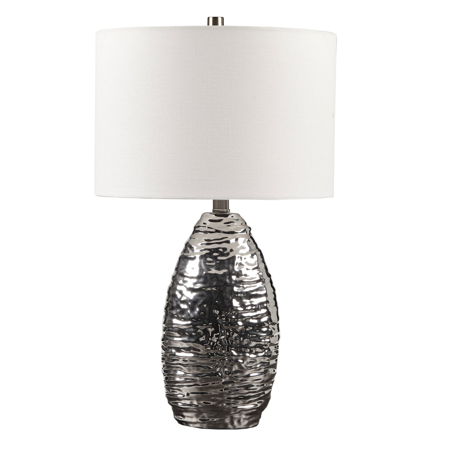 Hampton Hill Oval Textured Ceramic Table Lamp