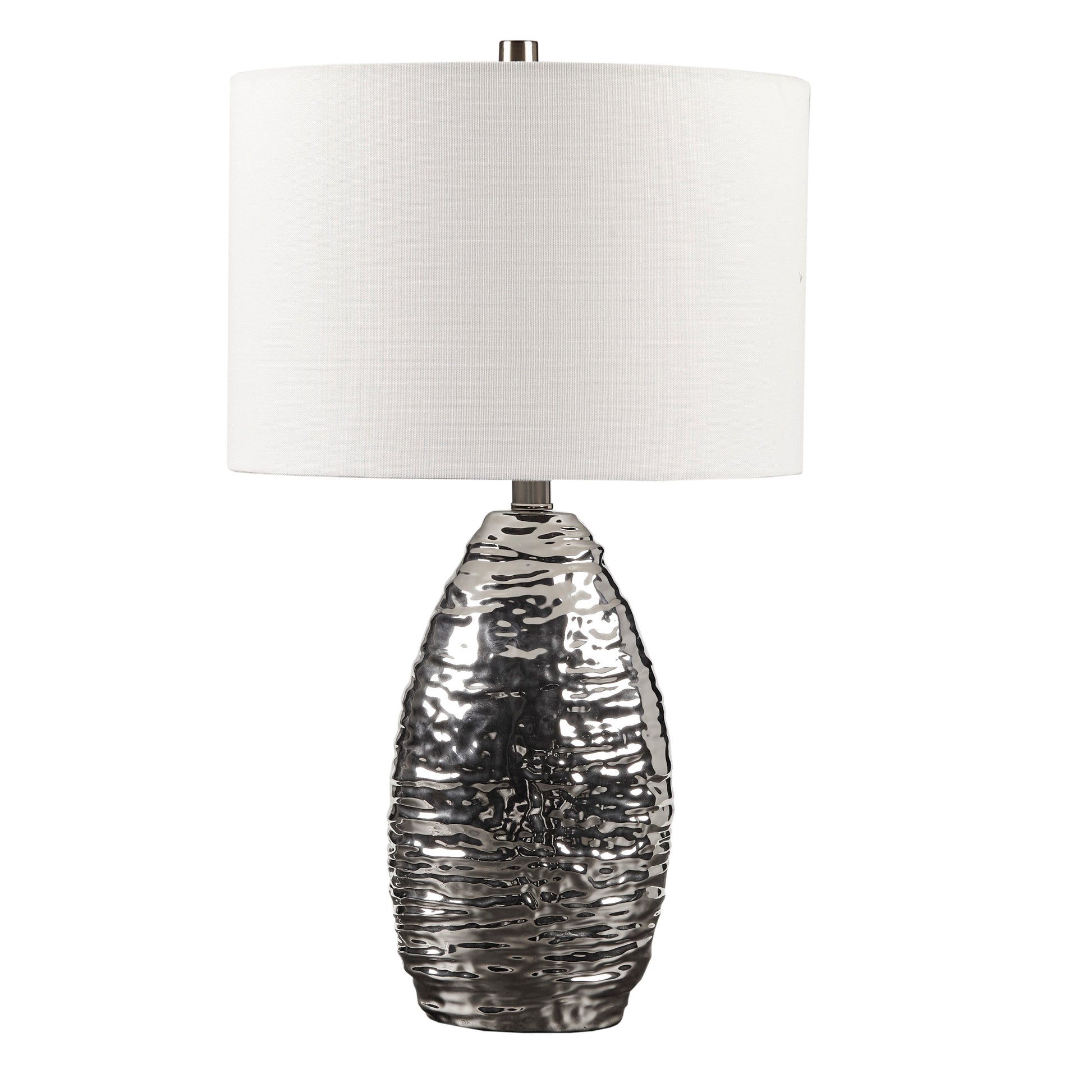 Hampton Hill Oval Textured Ceramic Table Lamp