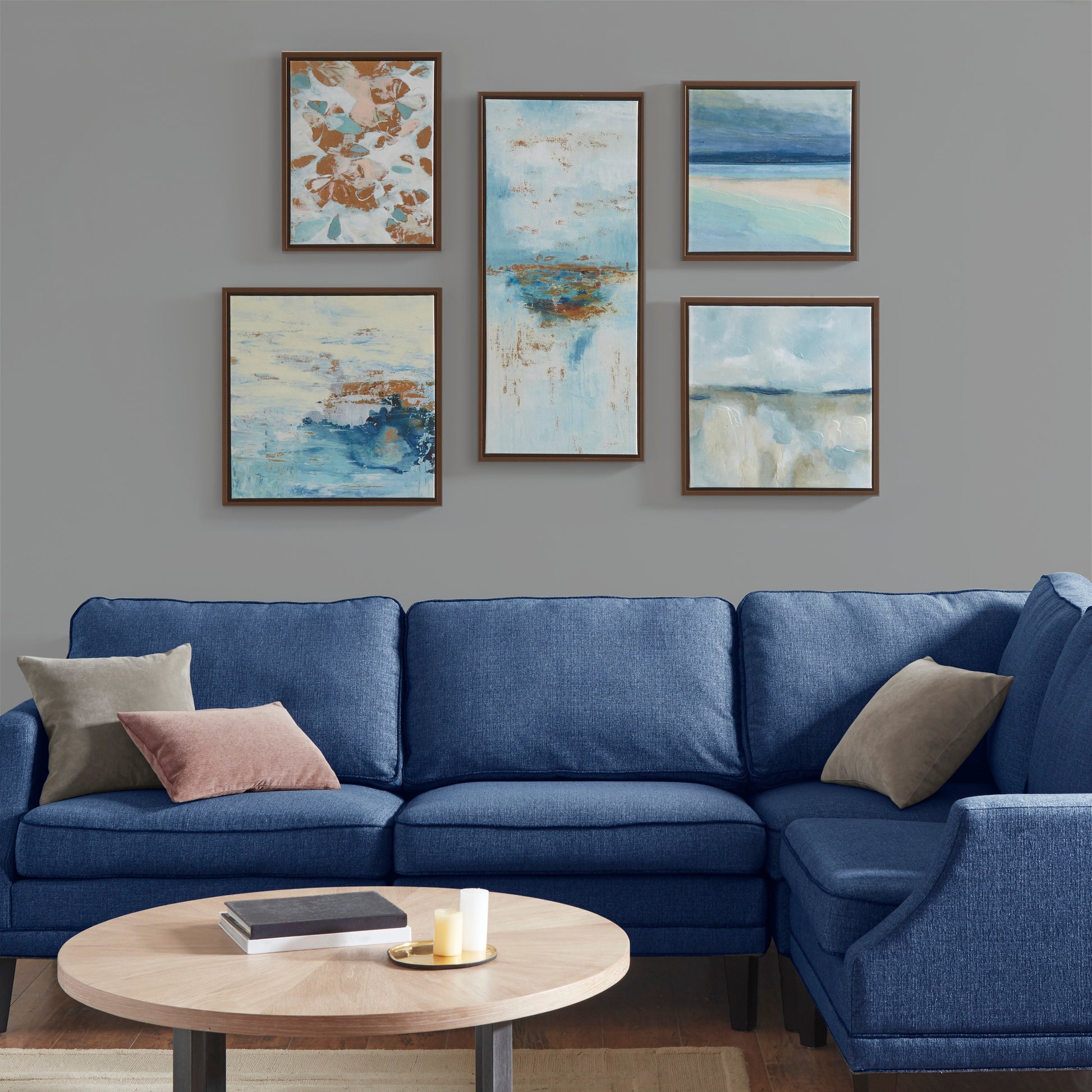 Madison Park 5-piece Gallery Framed Canvas Wall Art Set