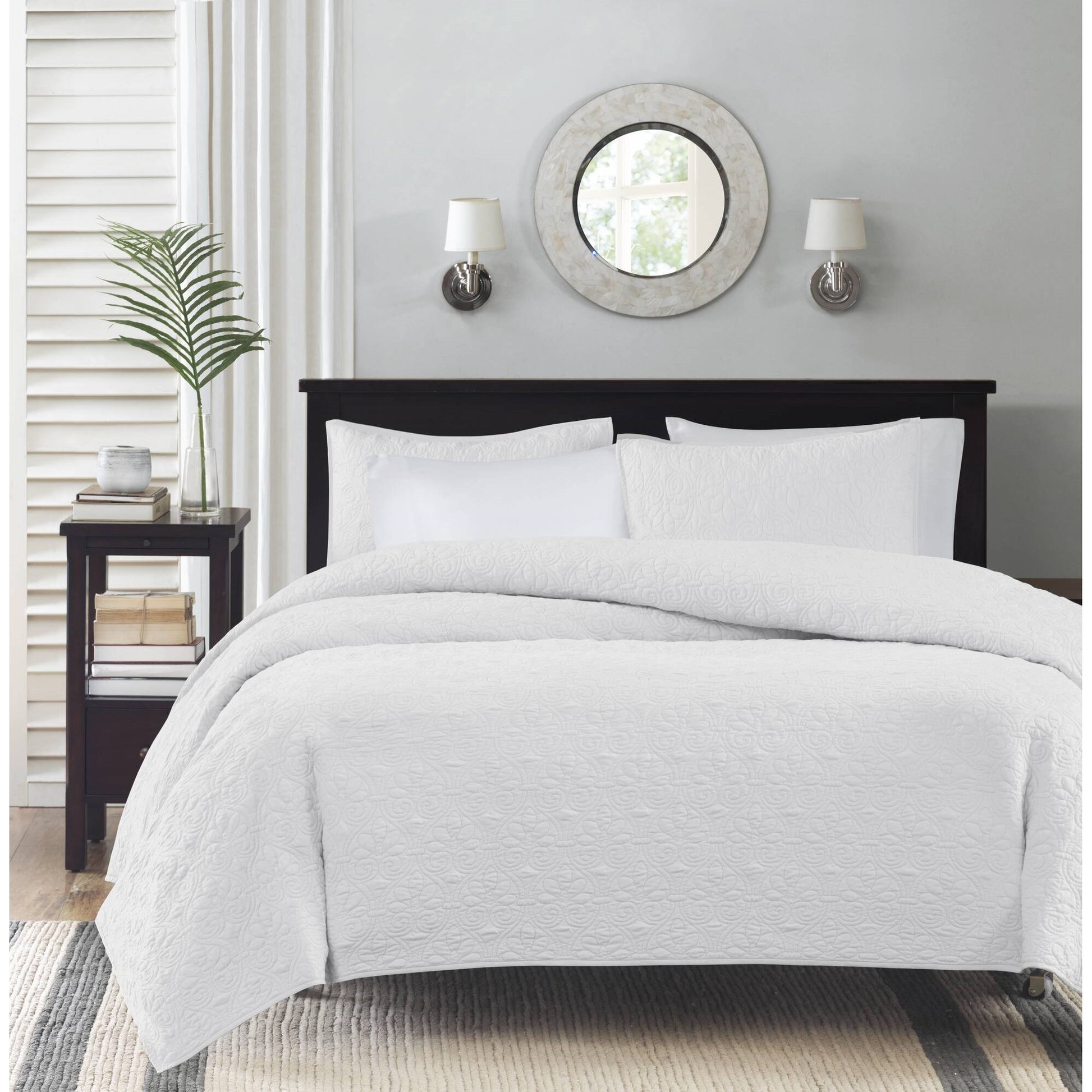 Madison Park 3 Piece Reversible Quilt Set