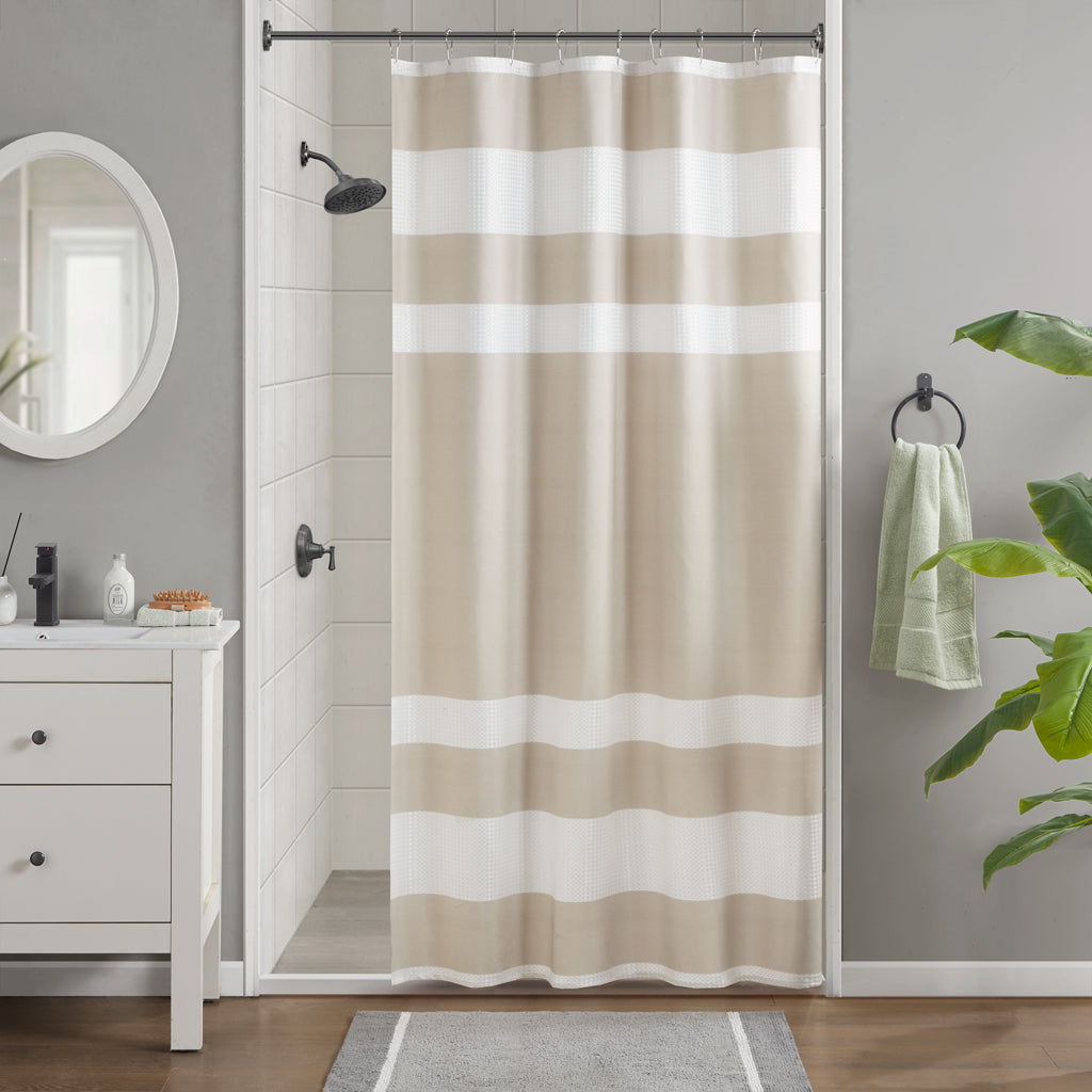 Madison Park Shower Curtain with 3M Treatment