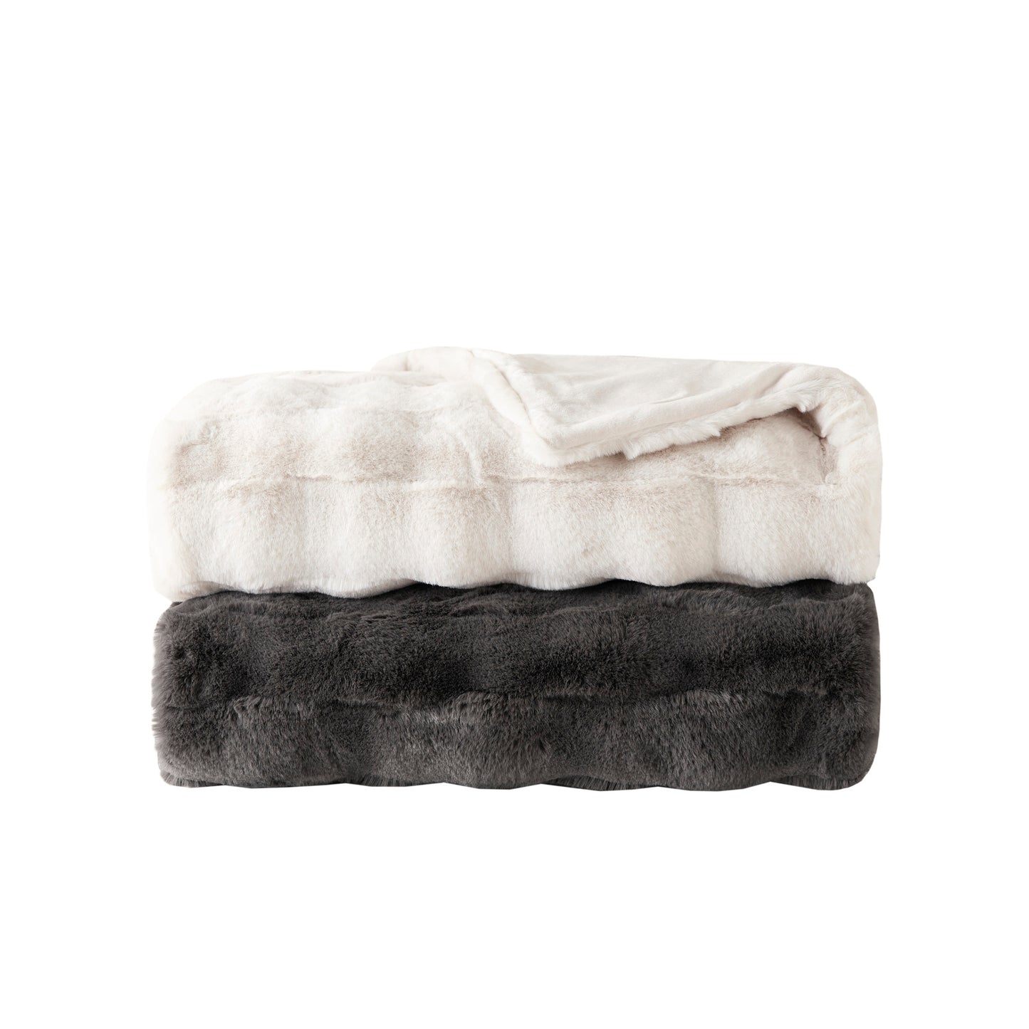 Madison Park Faux Fur Throw