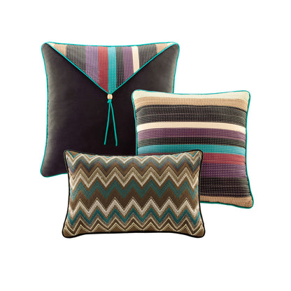 Madison Park Reversible Quilt Set with Throw Pillows