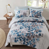 Alexis Antimicrobial Comforter Set with Bed Sheets Bed in a Bag