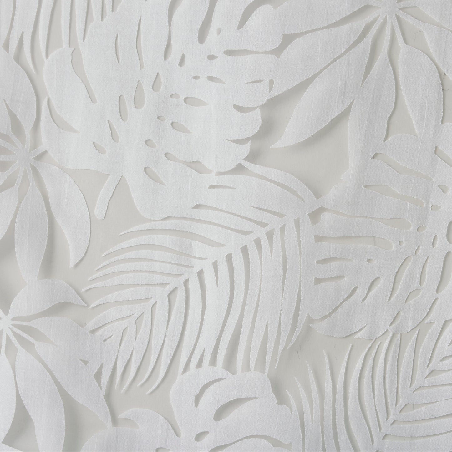Madison Park Palm Leaf Burnout Window Sheer