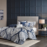 Vienna 6-Piece Printed Duvet Cover Set