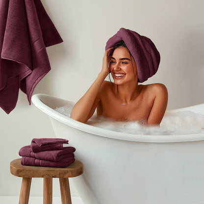 Madison Park Signature 800GSM Ultra-Soft 100% Cotton Absorbent Towel Set