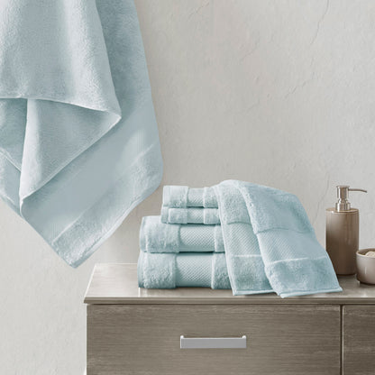 Madison Park Signature Cotton 6 Piece Bath Towel Set