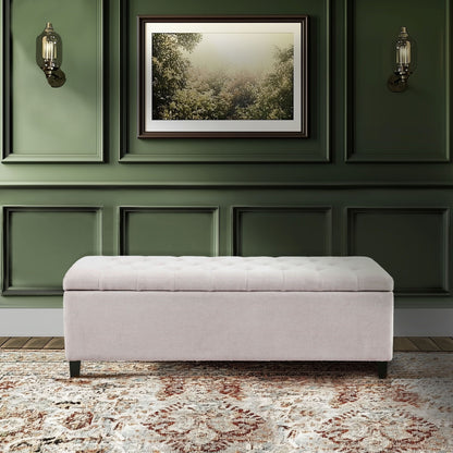 Madison Park Tufted Top Soft Close Storage Bench