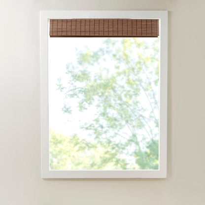 Madison Park Bamboo Light Filtering Roman Shade 64"L