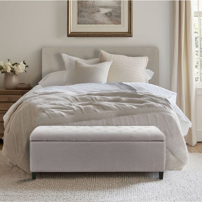 Madison Park Tufted Top Soft Close Storage Bench