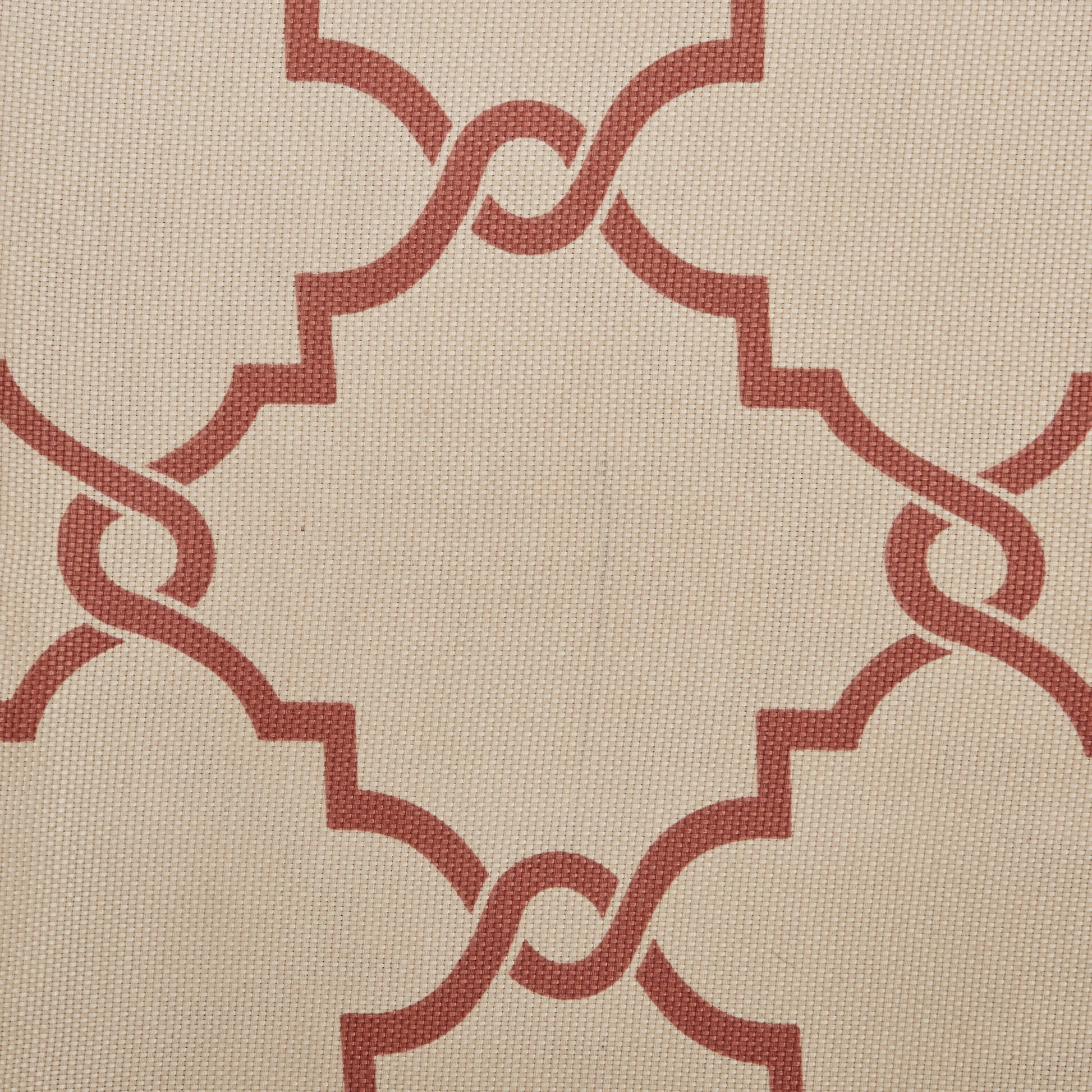 Madison Park Fretwork Print Grommet Top Window Valance